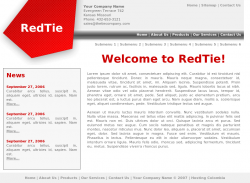 RedTie theme.